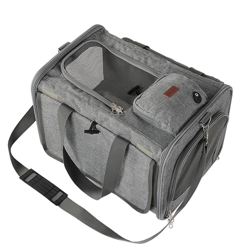 pethaven Soft Airline Approved Cat Carrier Blue2
