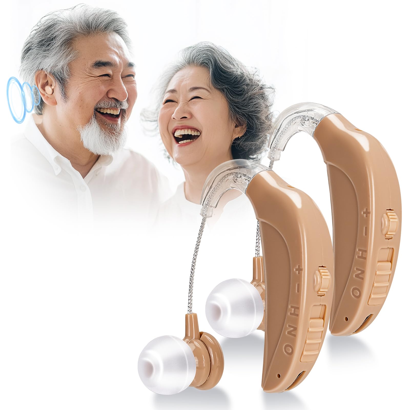 Amazon.co.jp: Stebovol 集音器 高齢者 耳掛け式 音量4段階調整