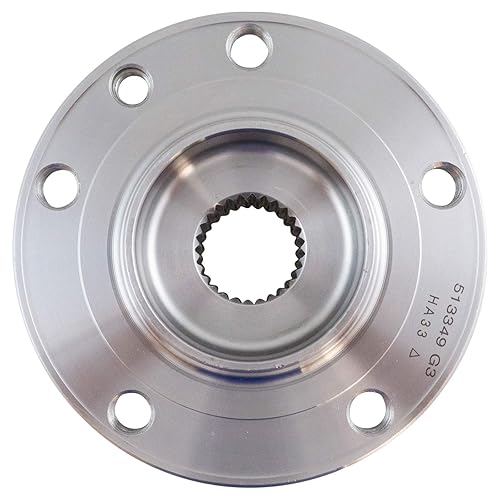 Vista 164 de TRQ Juego de 2 rodamientos de rueda trasera y conjunto de cubo con sensor ABS compatible con Ford Transit Connect 2014-2018