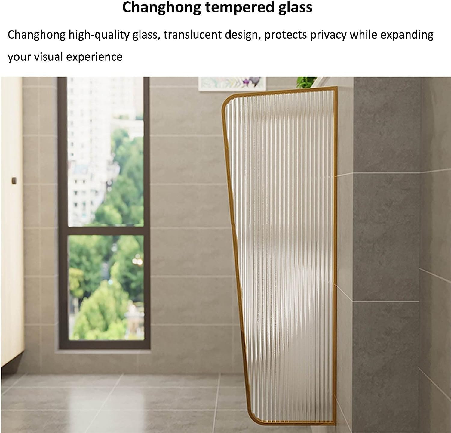 Glass Room Divider Office Partition Tempered Glass Panels Table Dividers Panels Partitions，Men's Urinal Privacy Screen WallMounted Divider Stainless Steel Frame with Glass Panel Ideal for Sc