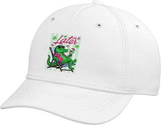 Later Alligator Funny Meme Trending Quote Adjustable Baseball Hat