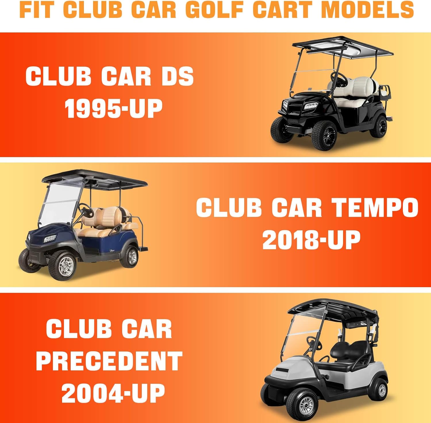 MOSNAI Club Car Brake Cluster Assembly, Driver & Passenger Side Rear Brake Assembly Fits Club Car DS Precedent 1995-UP Tempo 2018-up Golf Cart,OEM# 1018233-02,103380201,103380202,1018233-01