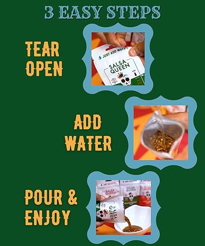 Vista 43 de Salsa Queen Salsa gourmet liofilizada Cantina Ingredientes frescos Vida útil de más de 3 años No necesita refrigeración Vegana, cetogénica
