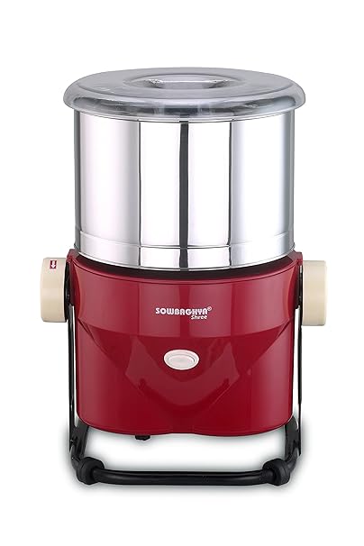 Sowbaghya Shree 2Ltr Wet Grinder (Tilting Model)(With Attachments)