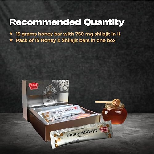 Miniatura 4 de Palitos de miel Shilajit - Mezcla de resina del Himalaya con miel cruda  15 sobres (0.53 oz cada uno) - Bienestar natural y apoyo tradicional