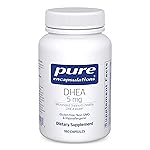 Pure Encapsulations DHEA 5 mg - Immune Support & Hormones Balance* - Micronized DHEA - Gluten Free & Vegan - 180 Capsules