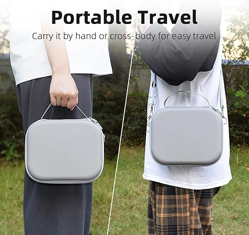Miniatura 4 de Funda impermeable antigolpes para cámara, bolsa cruzada portátil dura compatible con DJI OSMO POCKET 3, 3 piezas LCD y 3 piezas de protector de