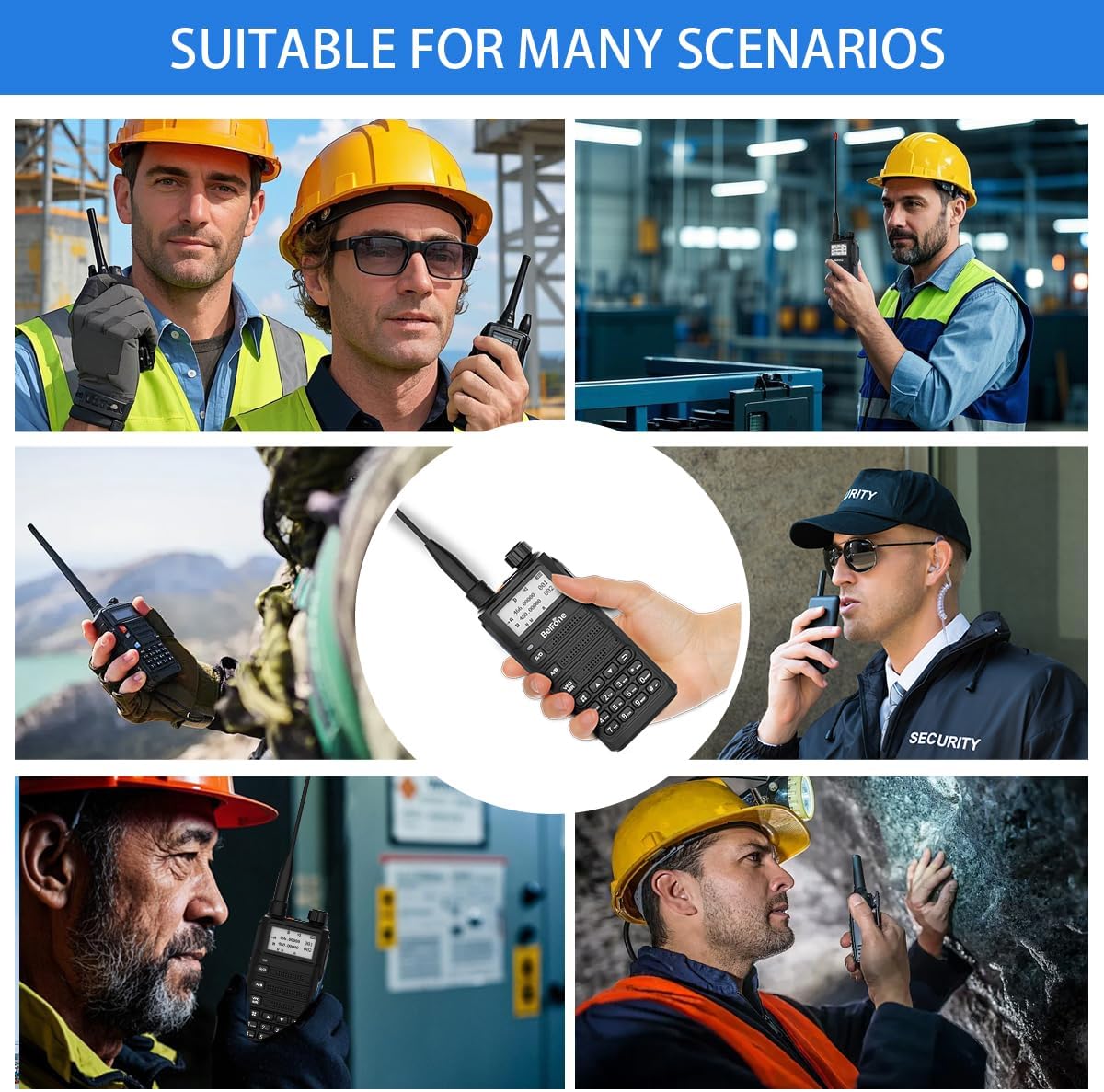 Ham Radio Walkie Talkie,Professional Outdoor,2600mAh Walkie Talkie for Adults Waterproof, Flashlight, Fast Teaming, Monitor, Encrypted Calls (1 Pack)