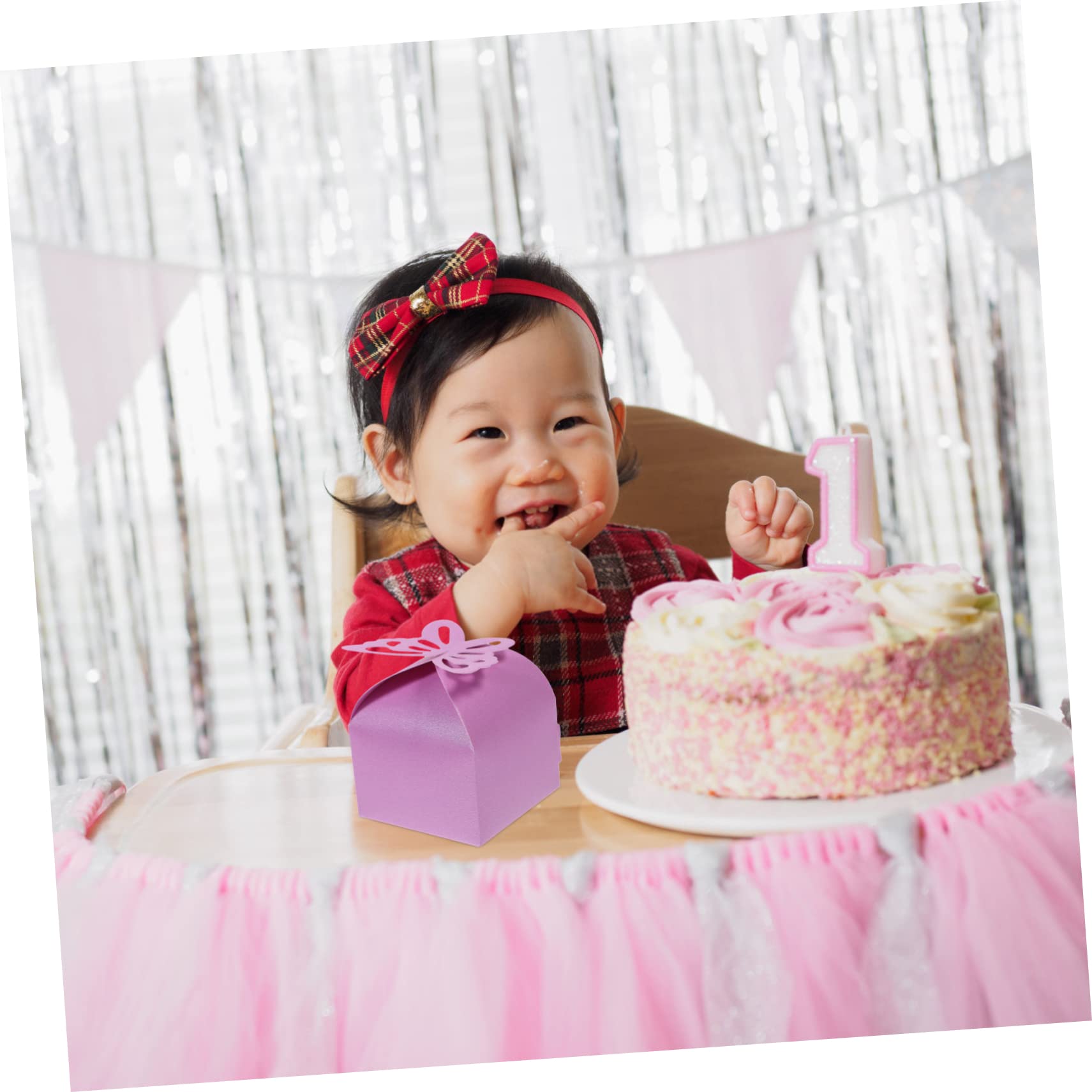 10 scatole regalo con farfalle, bomboniere, snack, caramelle, scatole per imballaggio con nastri, feste di compleanno, baby shower, decorazioni  15