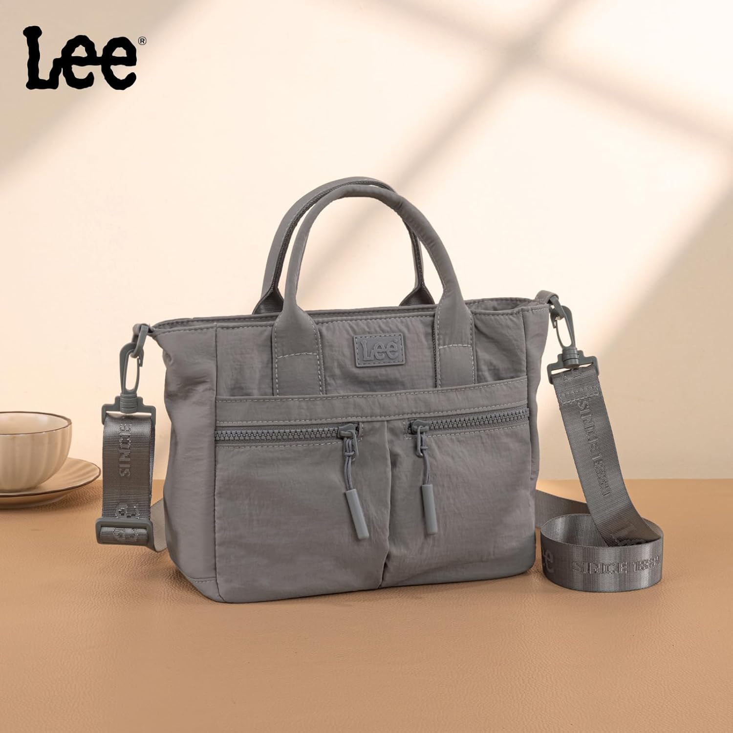 Montana West x Lee Mini Crossbody Bag for Women Nylon Tote Bag with Multiple Pockets - Image 3