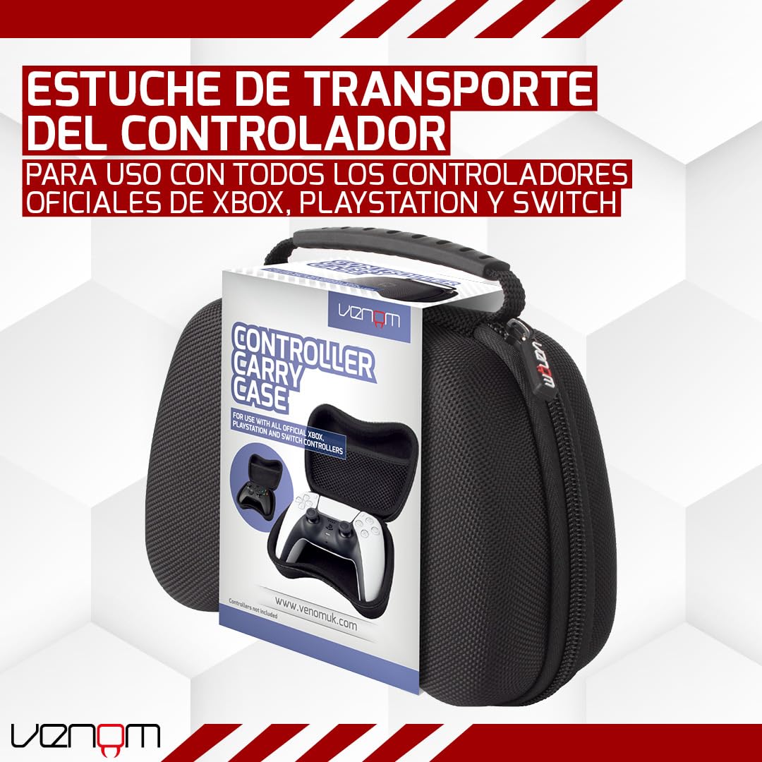 Venom Estuche de transporte para controlador de juegos