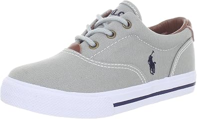 Polo Ralph Lauren Vaughn Vaughn - K - Zapatillas de Deporte de Lona para  niño, Color Gris, Talla 31 : Amazon.es: Zapatos y complementos