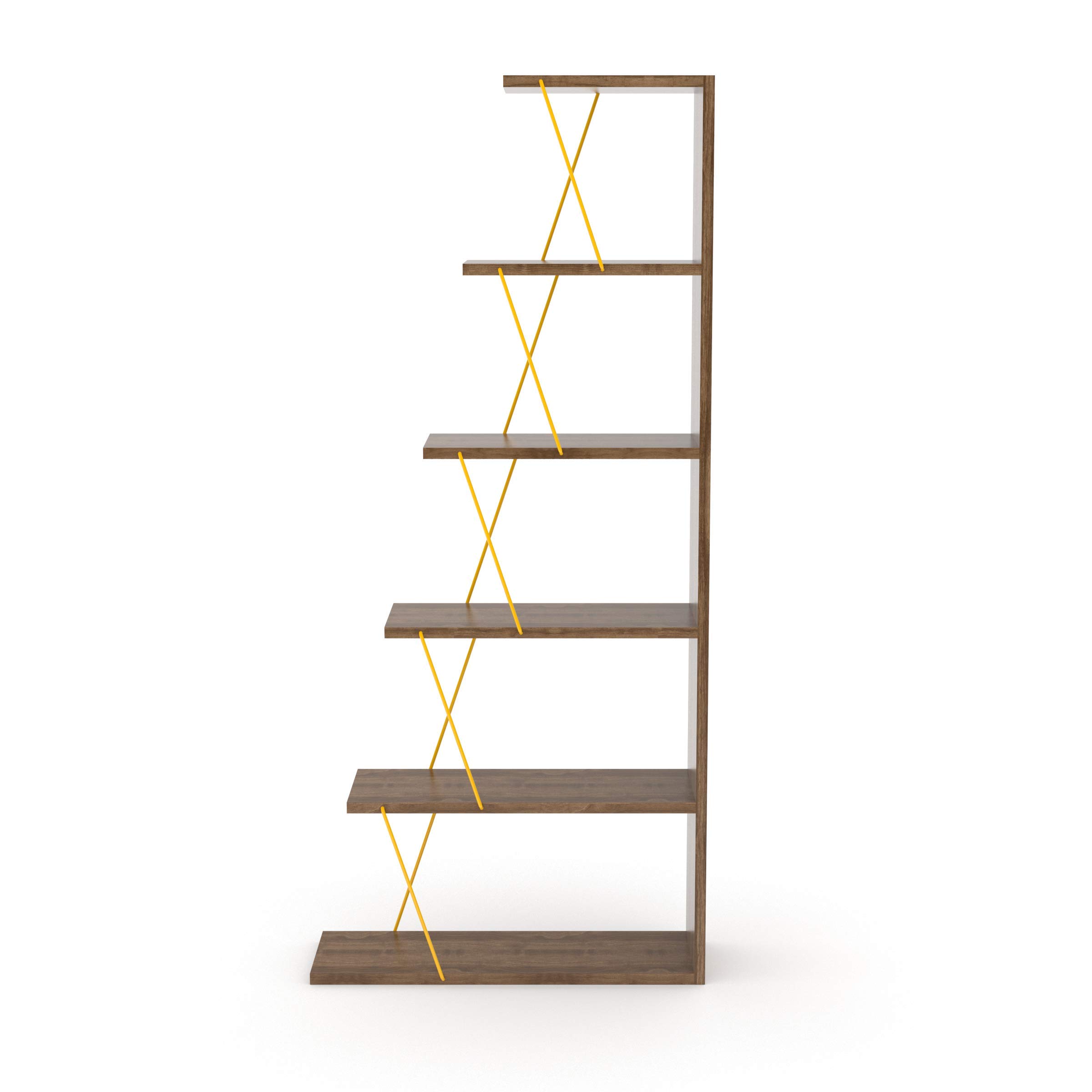 Home Canvas Modern Mini Book Shelves for Living Room or Study Room