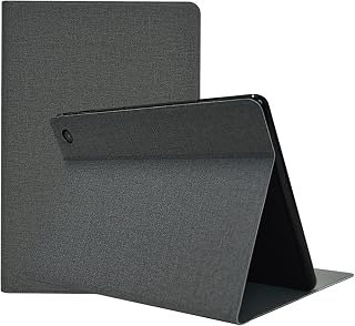 対応 Teclast M40SE 適用のケース 軽量 薄型 対応 Teclast M40SE 適用のタブレット 専用 PU 保護 スタンド カバー 耐衝撃 傷防止 機能 対応 Teclast M40SE 適用 PCduoduo (グレー)