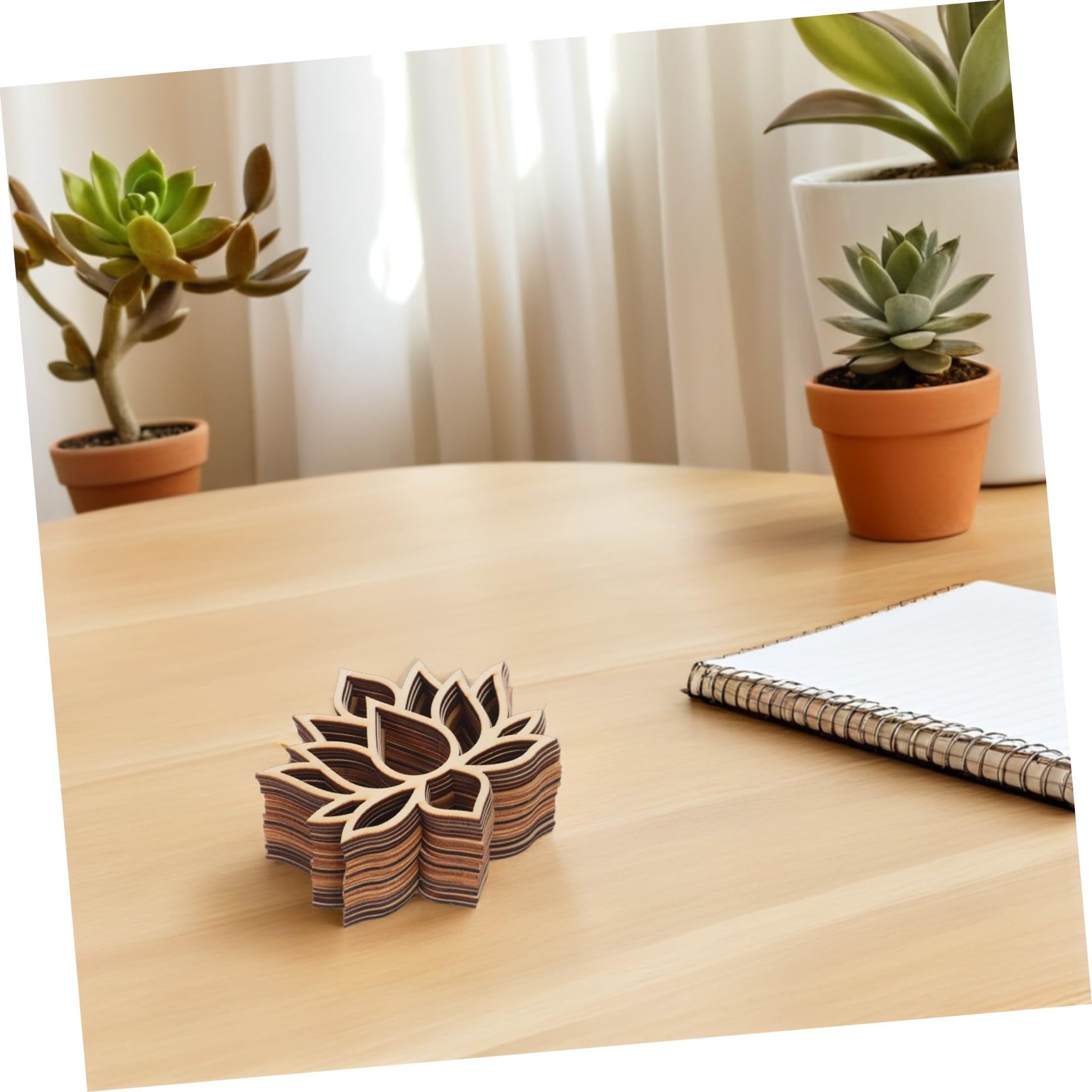 SHINEOFI 90 Piezas Aros de Madera para Atrapasueños DIY Marcos de Madera Lisos para Manualidades Decoración de Pared Creativa para Arte Mural Hogar