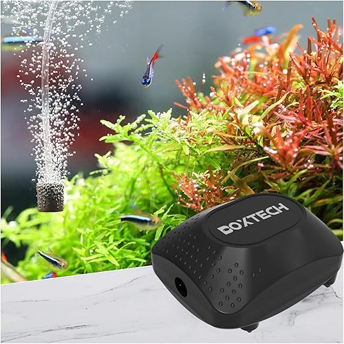 Miniatura 8 de UPETTOOLS Bomba de aire de acuario para pecera, bomba de aire ultra silenciosa, bomba de oxígeno para peces, kit de burbujeador de acuario con tubo