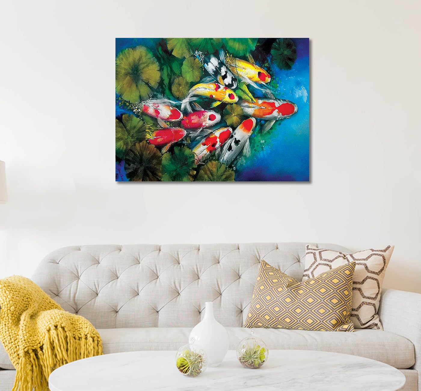 Amazon.co.jp: Tamatina Batik アートキャンバスペインティング