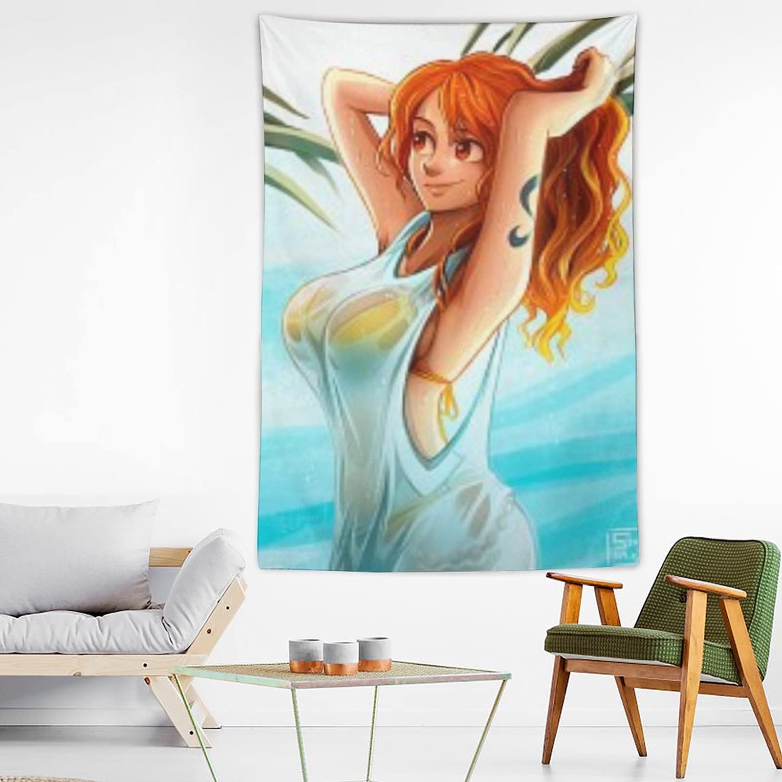 Amazon.co.jp: One Piece Nami (20) Tapestry Interior Multi