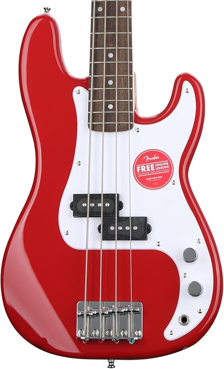Mini Precision Bass, Laurel Fingerboard, Dakota Red