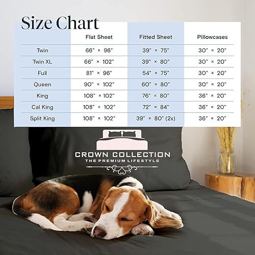 Miniatura 5 de Juego de sábanas de algodón egipcio puro tamaño King (King, 600 hilos) colores brillantes (4 piezas)  Sábanas de algodón egipcio tamaño King