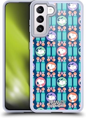 Miniatura 87 de Head Case Designs Funda de gel suave con licencia oficial de Peanuts House Snoopy Deco Dreams compatible con Samsung Galaxy S23 5G Casa,Blue