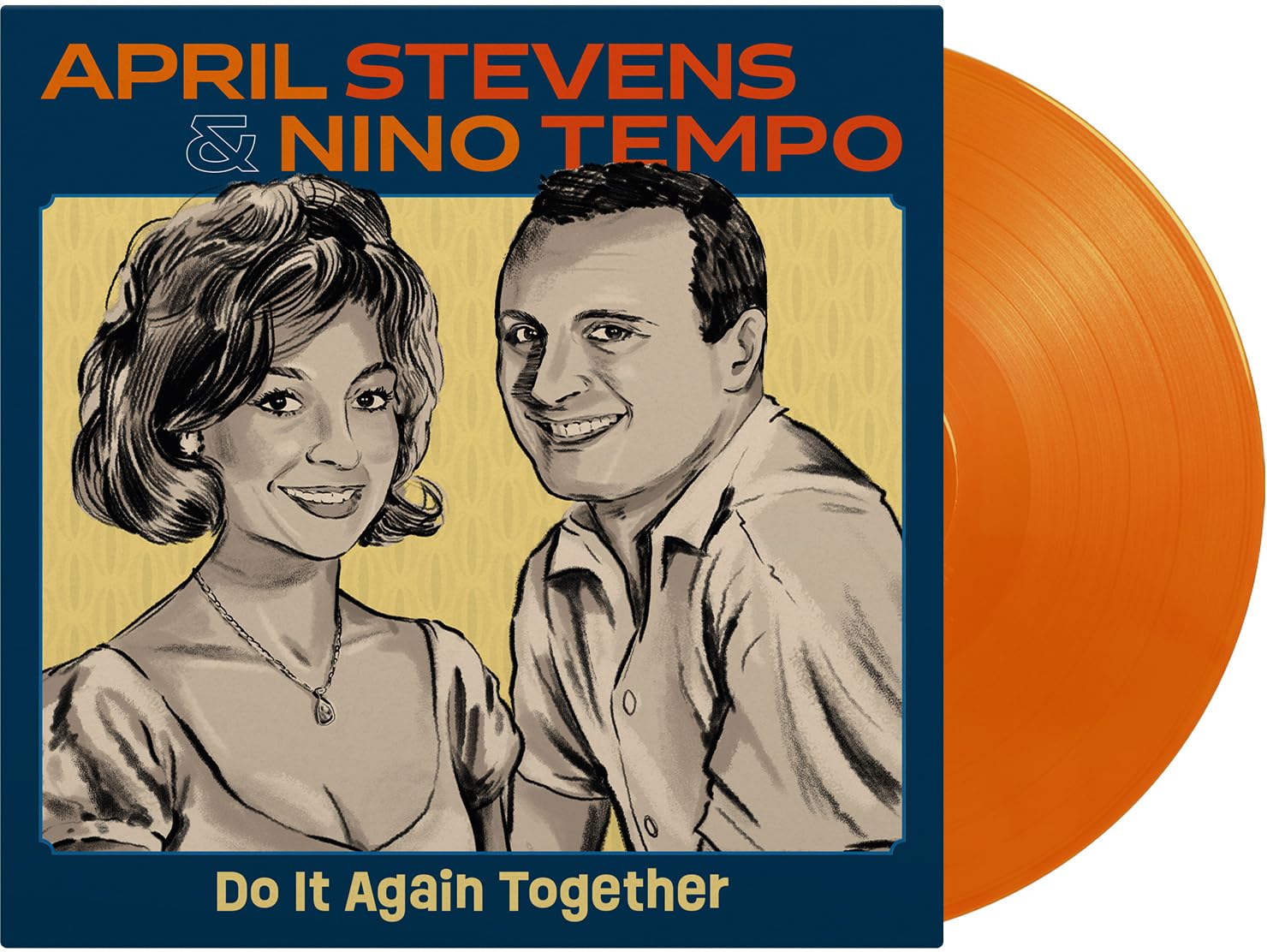 STEVENS, April/NINO TEMPO - Do It Again Together - 180 GRAM ORANGE VINYL LP