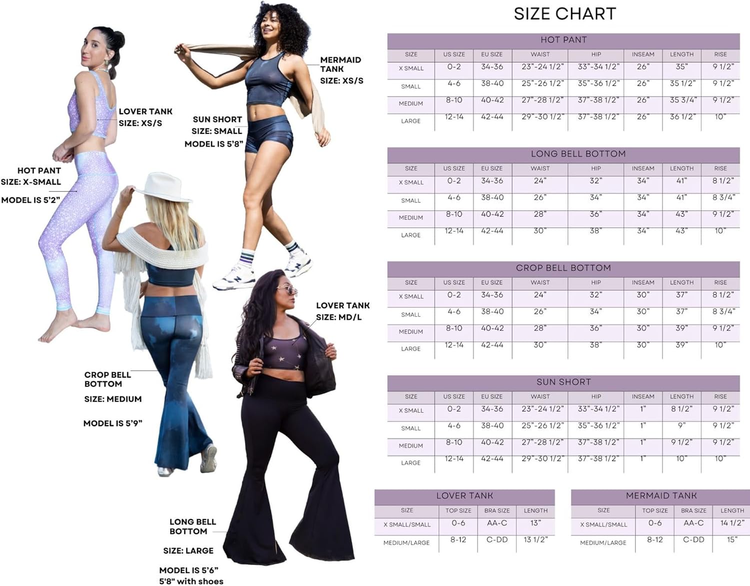 teeki Crop Bell Bottom Pant for Women High-Waist Stretchy Flare Bell Bottoms Premium Athletic Pants Retro 70s
