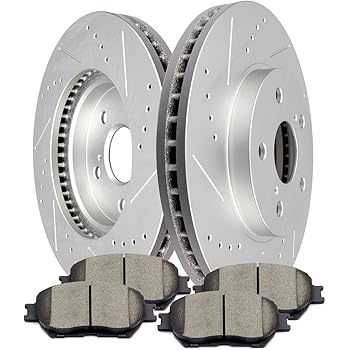 Amazon Com Cciyu Front Brake Rotors Ceramic Brake Pads Fit For 2009 2015 For Lexus Is250 2002 2003 2005 2006 For Toyota Camry Automotive