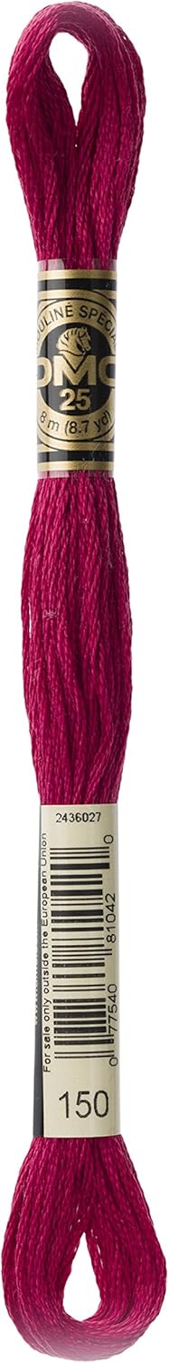 Dmc 6-Strand Embroidery Cotton 8.7yd-Ul.Very Dk.Dusty Rose-Darker Than 3350