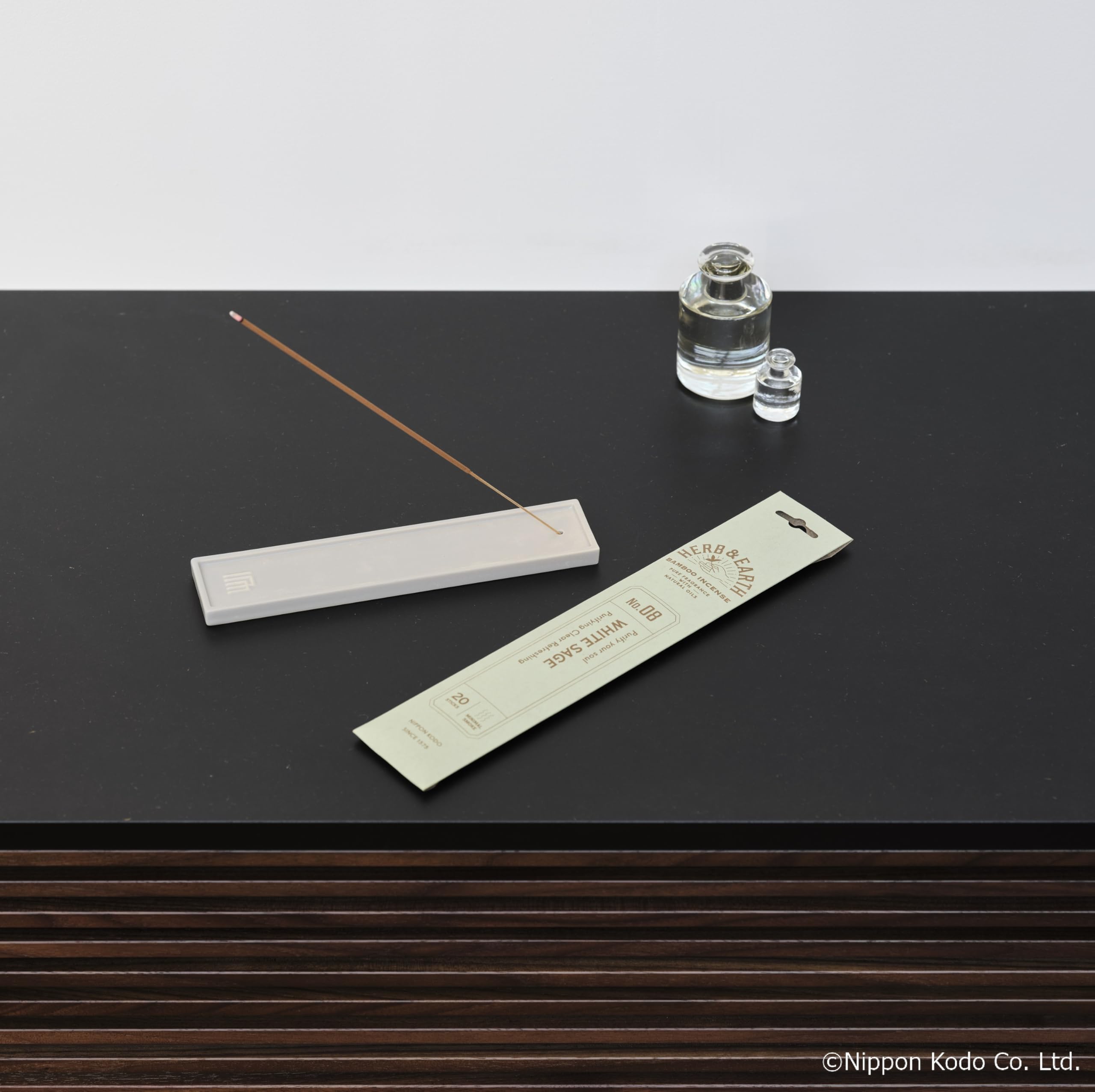 Amazon.co.jp: 日本香堂(Nippon Kodo) H&Eバンブーインセンス 08