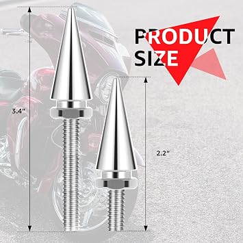 Chrome Fairing Windshield Bolts Compatible for Harley Davidson Touring 2014-2024 Ultra Limited Street Glide Electra Glide Tri Glide