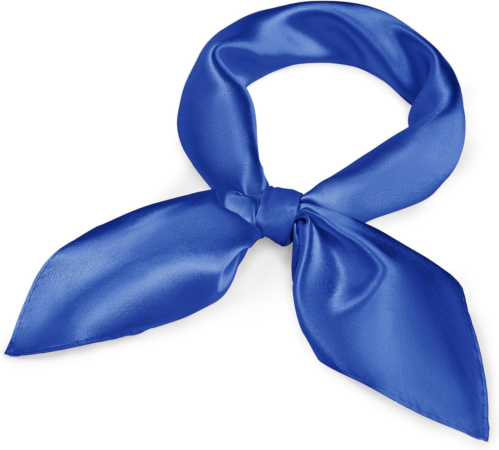 Women Silk Feeling Scarf Satin Head Scarves Square Wrap Neck Scarf Lightweight Silk Like Bandana