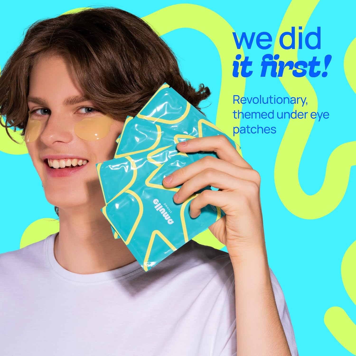 Under Eye Patches 12 Pairs of Themed Hydrogel Eye Gel Pads - For Puffy Eyes and Dark Circles, Under Eye Bags, Wrinkles - Hydrating Set with Seaweed Extracts - Image 6