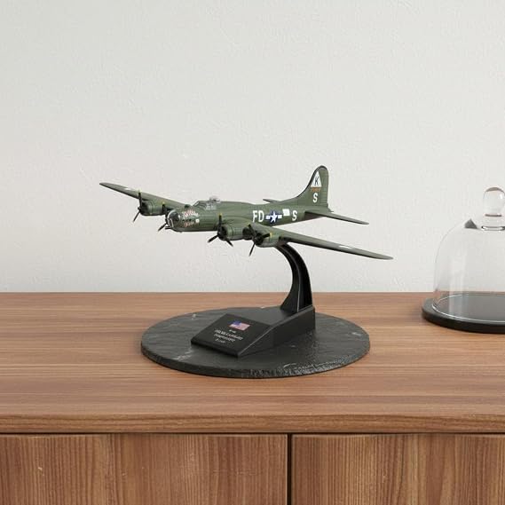 Aviation Model Flying Fortress Wartime timeless 1/144 Scale Warplane Plane Alloy Body Aviation Warplane Model for Collectors