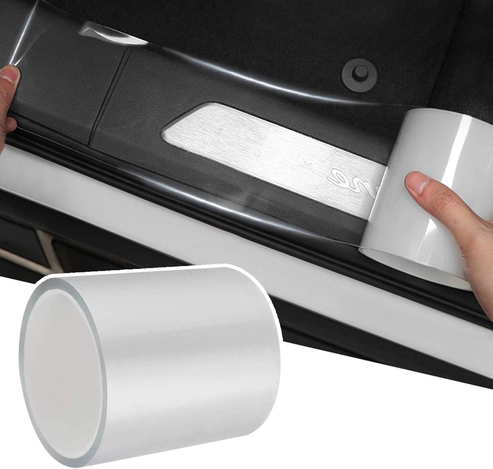 Car Door Edge Guard Clear Universal Door Sill Guard Car Door Trim Edge Guard Protection Film