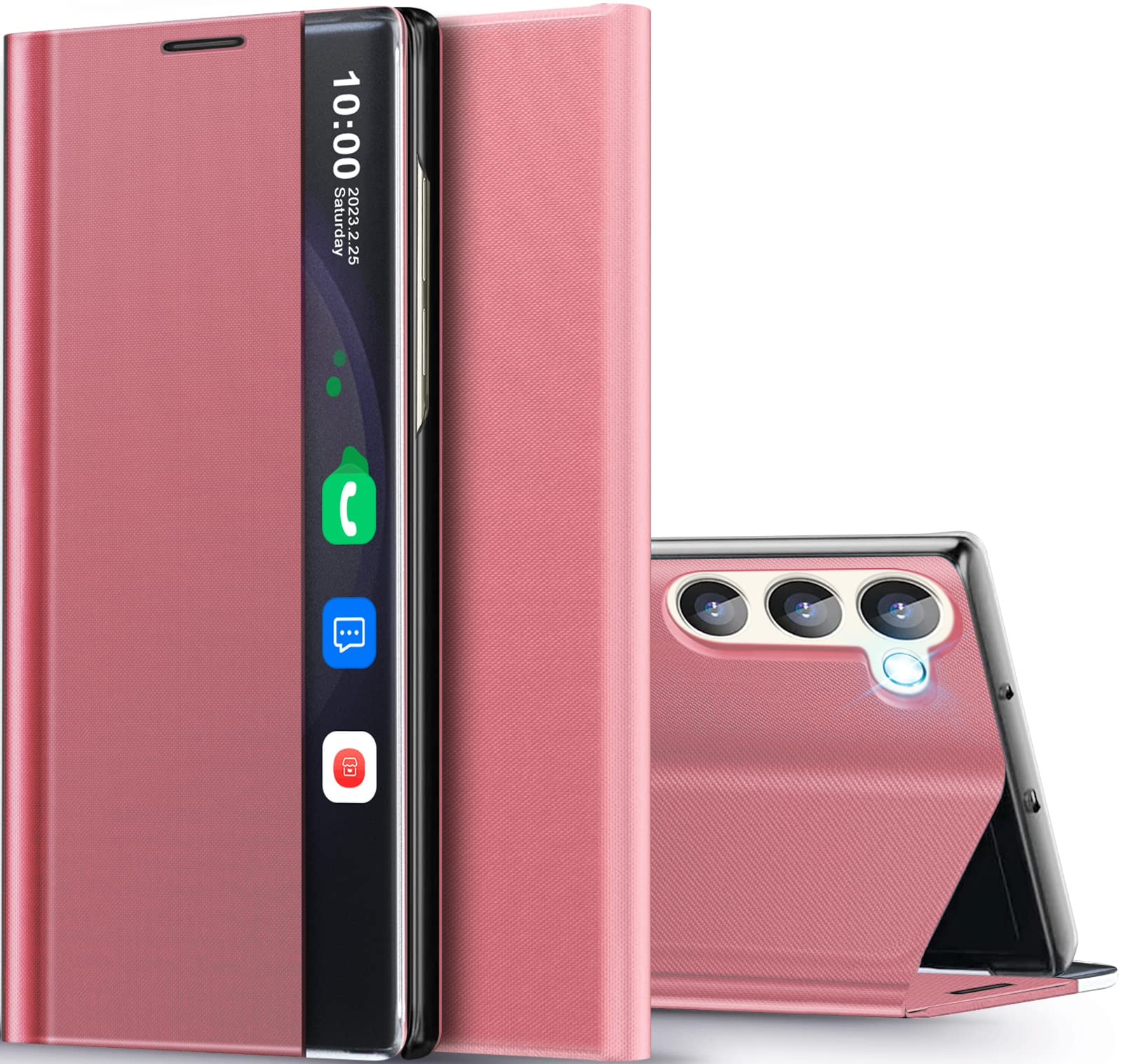 Coque Samsung S23 antichoc rose rigide pour éviter les rayures d'écran - 8