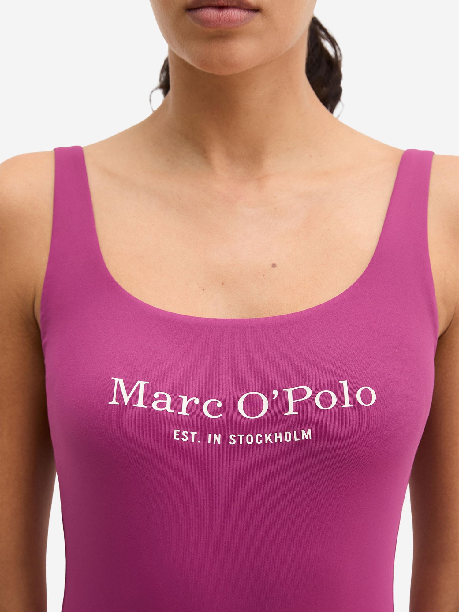 Marc O'Polo Damen Badeanzug Abstract Leaf