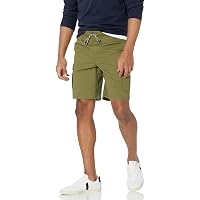 Amazon Essentials Pantaloncini Cargo Elasticizzati in Vita da 23cm Uomo