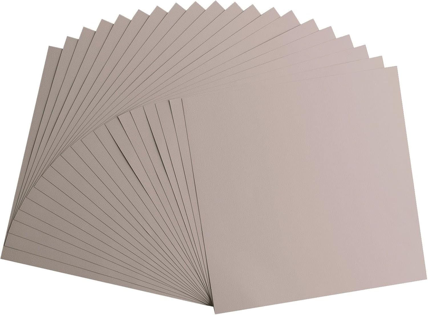 Vaessen Creative Florence Textured Cardstock Paper, Grey Rhino, 216 Grams, 12x12 inches, 20 Sheets, for Scrapbooking, Card Making, Die Cutting and Other Paper Crafts
