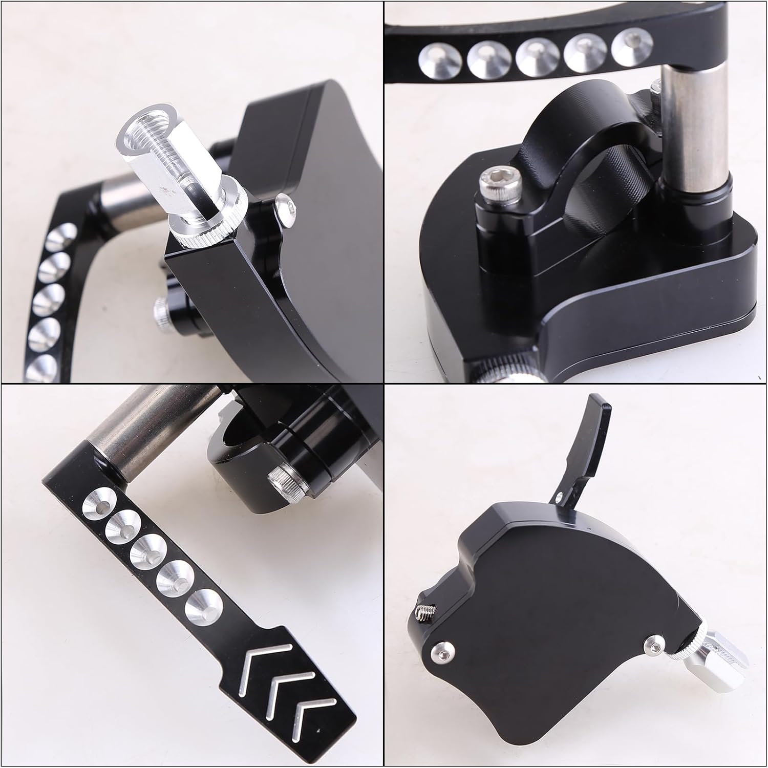 Billet Aluminum Thumb Throttle Assembly Lever 3GG-26250-20-00, 3GG-26250-00-00, 2GU-26250-01-00 for 2009-2023 Compatible with Yamaha Compatible with Banshee Compatible with Raptor YFZ450