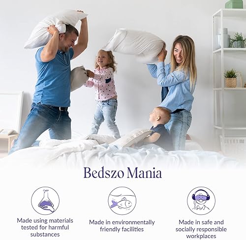 Miniatura 8 de Universal V Berth - Juego de sábanas de 4 piezas, ropa de cama de 1000 hilos, suave y sedoso, algodón egipcio, rayas plateadas, se adapta a