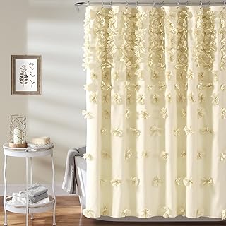 Lush Decor Riley Shower Curtain, 72