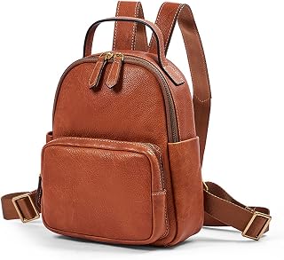 Jteremy Mini Backpack Genuine Leather Backpack Purse for Women Fashion Convertible Backpack Purse Ladies Shoulder Bag