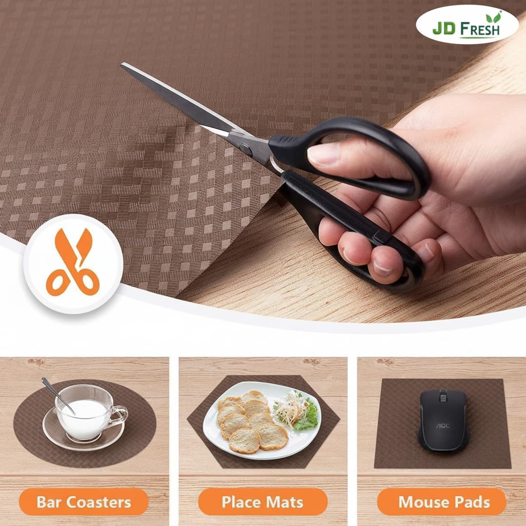JD FRESH EVA Fridge Mats - Protect Your Kitchen! -2