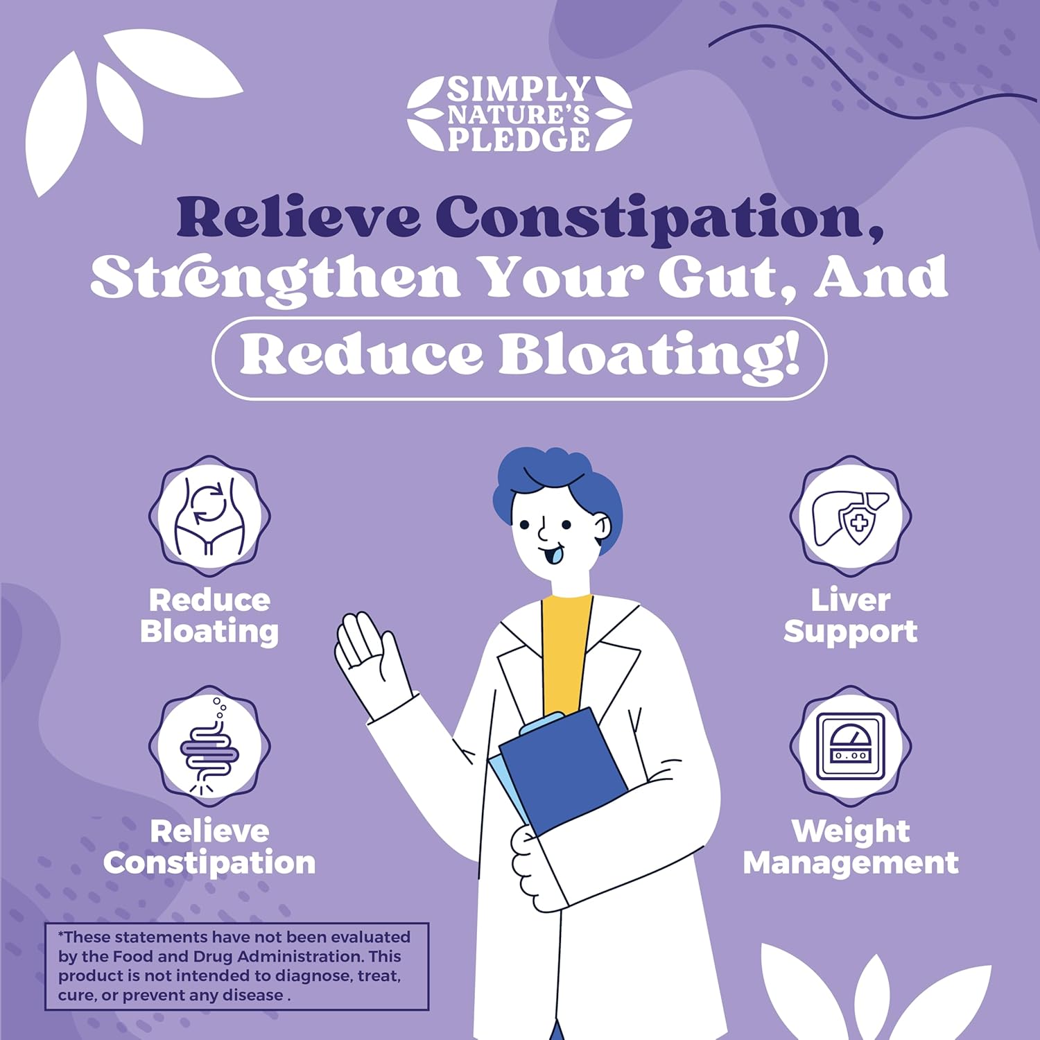 ColonSweep - Strawberry Flavored Probiotic Psyllium Husk Powder Colon Cleanser,7.8 oz. Fiber Supplement Support for Gut Health - Cleanse for Bloating Relief & Detox- 30 Servings (Pack of 3)