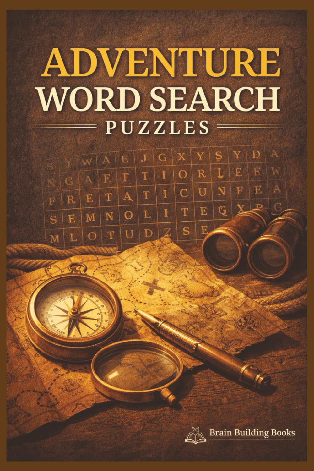 Adventure Word Search Puzzle Book: Adventure Word Searches with Easy to Read Print about Adventure, Exploration, Outdoors and More | 6x9 Inches 110 ... Gift for Vacations, Holidays, and Free Times