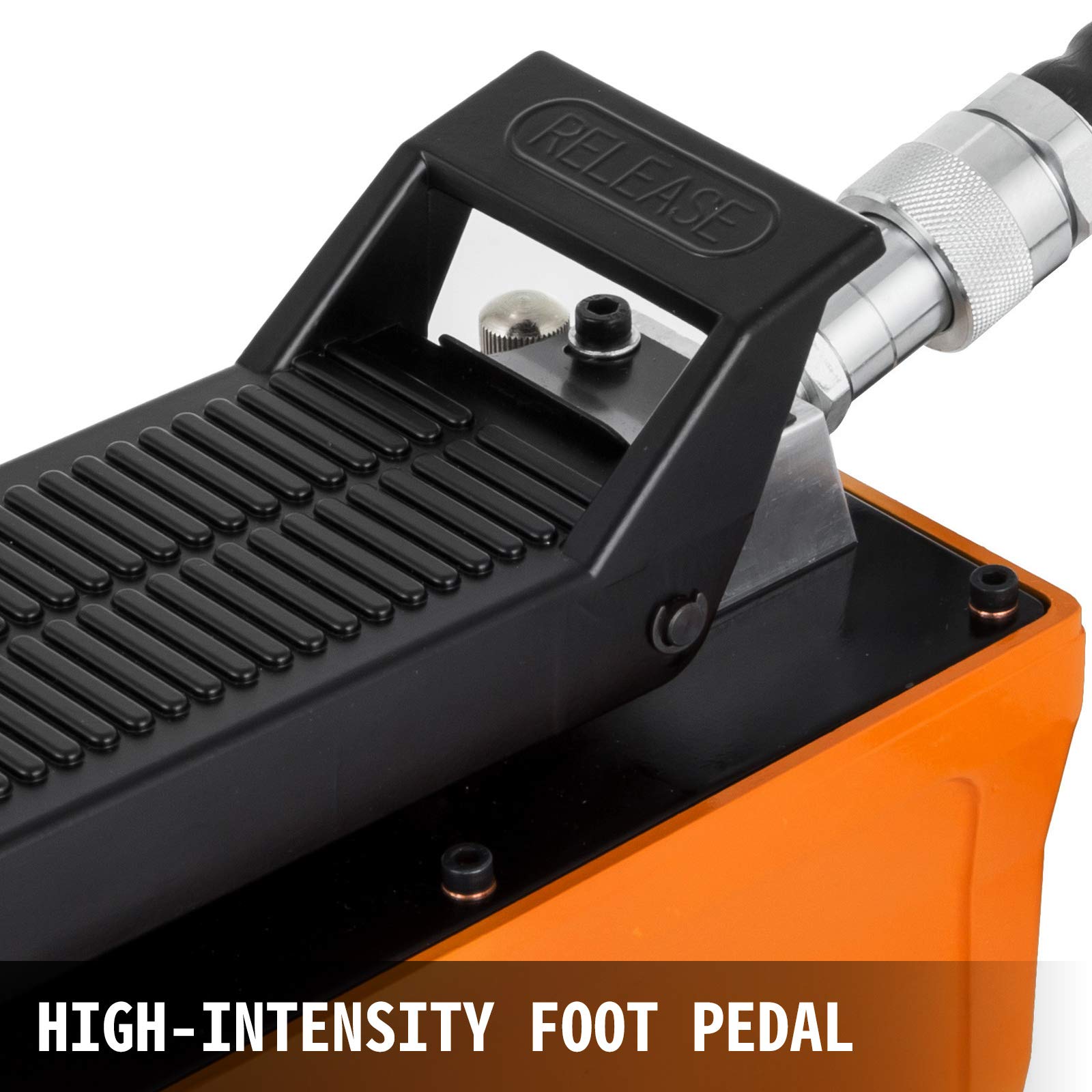 Mophorn Air Hydraulic Pump 10000 PSI 1/2 Gal Reservoir Hydraulic Foot