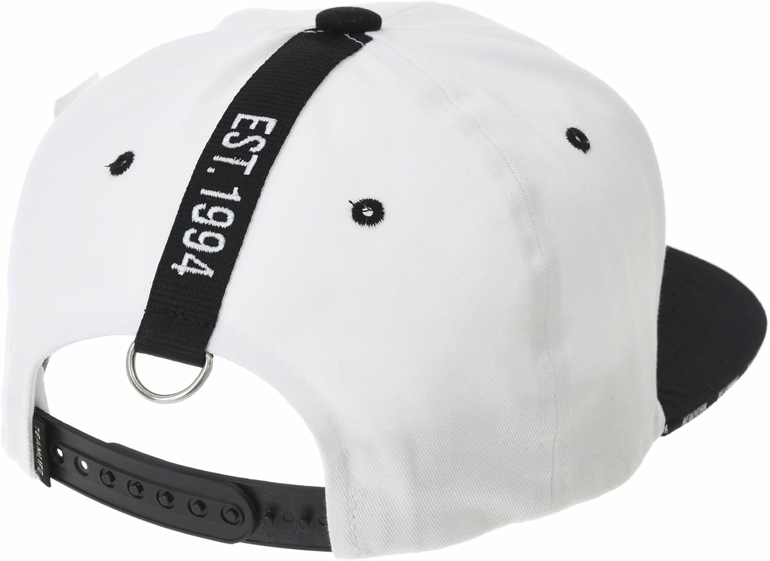 WITHMOONS Snapback Hat Diamond Faux Leather Manhattan Patch Flat Brim Cotton Baseball Cap TR2934