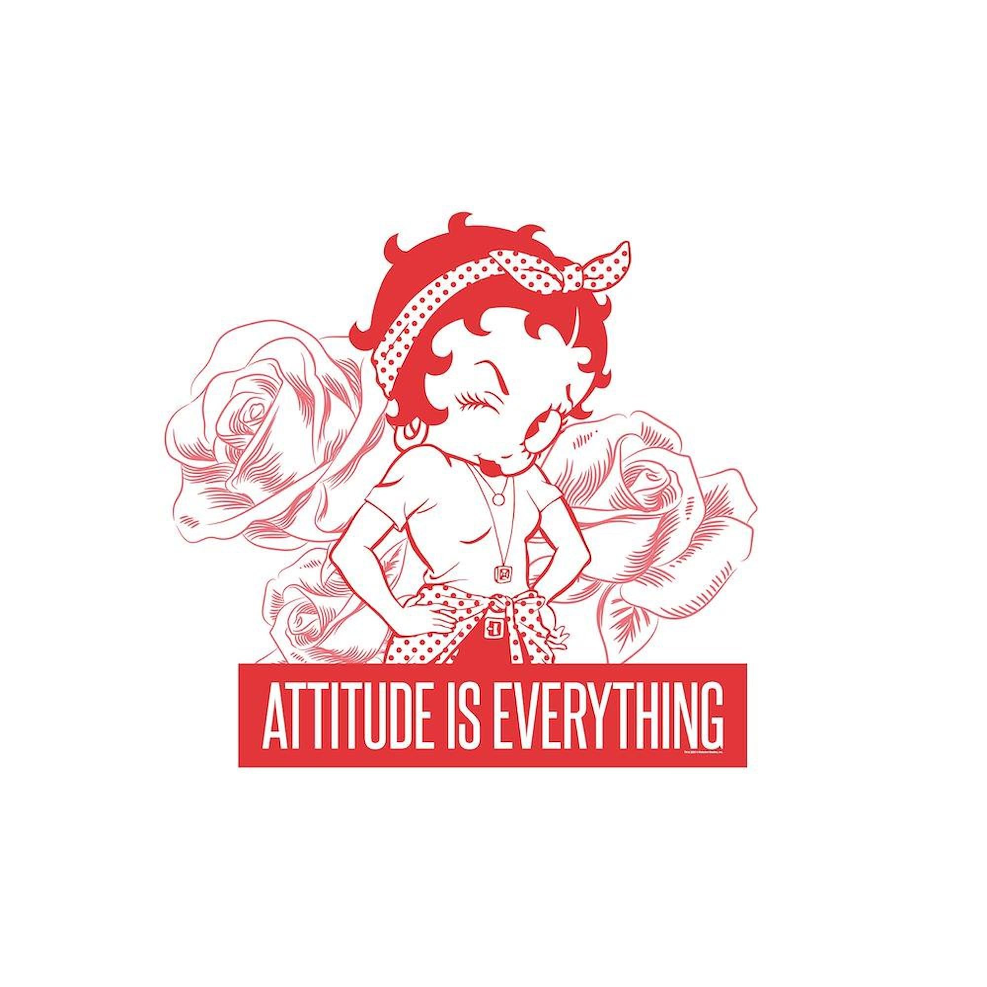 CafePress Betty Boop Attitude is Everything Twin Duvet Cover, Printed Comforter Cover, Unique Bedding,
