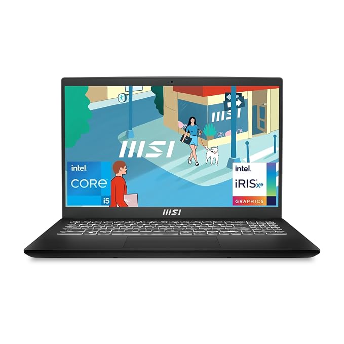 MSI Modern 15 (Intel 13th Gen i5-1335U / 16GB RAM / 512GB NVMe SSD / B13M-289IN)